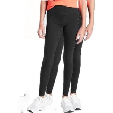 Imagem de Kit 2 Calça Legging Juvenil Feminina Esportiva e Casual Confortável, Tamanho:P;Cor:;Gênero:Feminino-Feminino