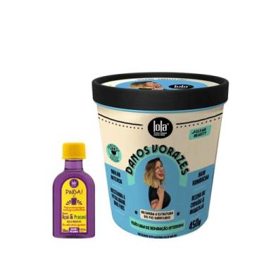 Imagem de Kit Lola Danos Vorazes Masc 450ml + Pinga! Óleo Açaí e Pracaxi 50ml - 