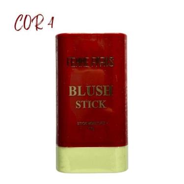 Imagem de Blush em Bastão Stick Femme Paris 17g Make up Natural, COR 04