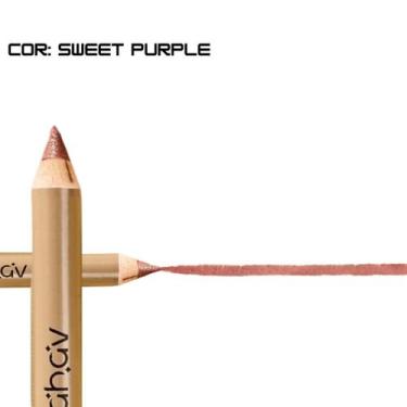 Imagem de Lápis Labial Batom Cintilante Lip Fusion Dia a Dia Mahav, Cor Sweet Pu