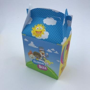 Imagem de Kit 10 Maletas Lembrancinhas Mundo Bita Festa Infantil Colorida