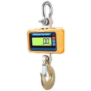 Imagem de Daconovo Balança eletrônica de bagagem para serviço pesado Balança digital multifuncional Display digital Ferramenta de pesagem de alta precisão Balança suspensa Balança de guindaste à prova d'água co