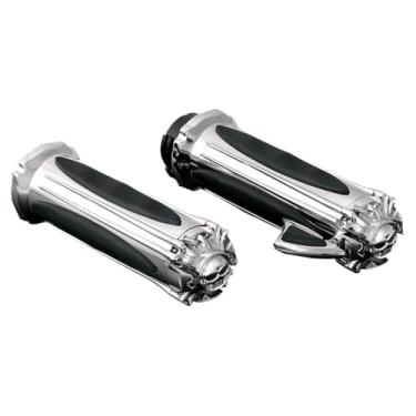 Imagem de Kuryakyn Zombie Grips with Throttle Boss for 08-13 Harley FLHX2