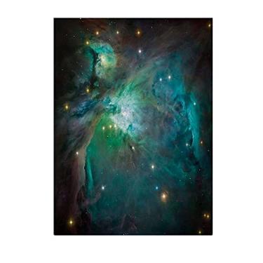 Imagem de Cobertor de flanela espacial, imagem de objeto astronômico de plasma de energia celestial majestosa nebulosa de Orion, adequado para casa, escritório, casamento, presente, ao ar livre, acampamento,