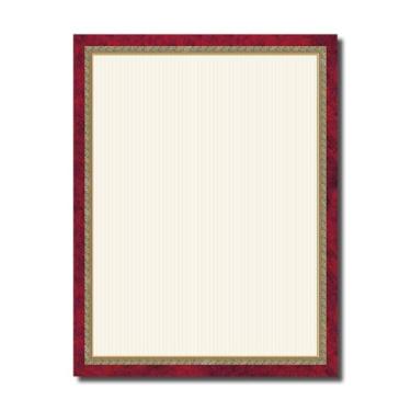 Imagem de PaperDirect Magnífico papel de papelaria para convites para eventos especiais, papel de borda, papel timbrado 21 x 28, 25 folhas, papel de escrita premium elegante, papel decorativo para impressora