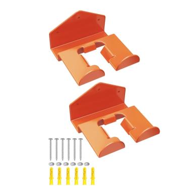 Imagem de Jiawu Suporte de Parede para Aparador, Pacote com 2 Ganchos Organizadores para Ferramentas Elétricas de Jardim de Alta Resistência para Aparador de Grama, Aparador de Cerca Viva,