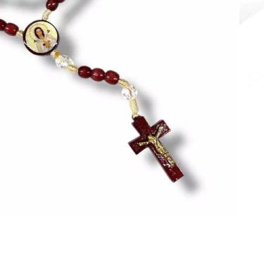 Imagem de Terço das Lagrimas Nossa Senhora Rosa Mistica - F Emy