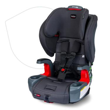 Imagem de Assento Infantil Cadeira Automotiva com Base e 2 Posições Ajustáveis, BRITAX E1C199V, C...