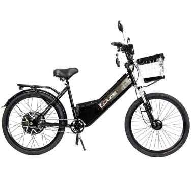 Imagem de Bicicleta Elétrica New Confort 800W 48V 15Ah Preta - Não precisa de CNH