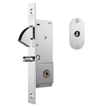 Imagem de Fechadura Stam Para Porta De Correr 1940 Chave Tetra Inox