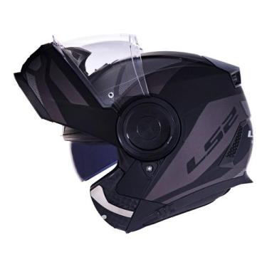 Imagem de Capacete Ls2 FF902 Scope Mask Preto e Cinza Fosco, 56
