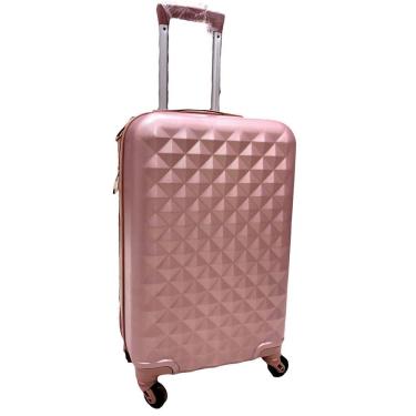 Imagem de Mala De Bordo 10Kg Diamond Rosé Padrão Anac Ultra Leve