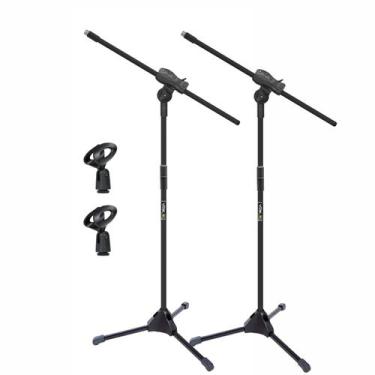 Imagem de Pedestal Para Microfone Voik SMV550 Girafa Cachimbo Voik, 2