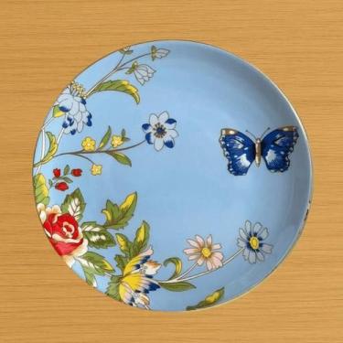 Imagem de Prato De Sobremesa - Jardim Encantado Azul - Thompson