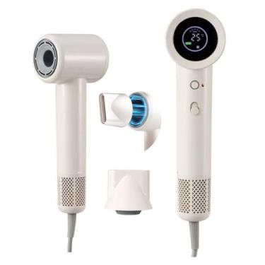 Imagem de Secador de Cabelos Ion de Alta Velocidade 110000prm 1600W apenas 59dB (220V)