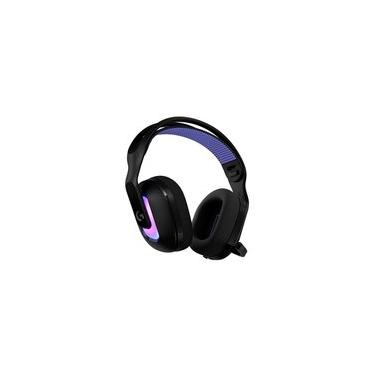 Imagem de Headset Gamer Sem Fio Logitech G522 LIGHTSPEED LIGHTSYNC, RGB, Conectividade Tripla LIGHTSPEED, Bluetooth e com Fio USB, Preto - 981-001543