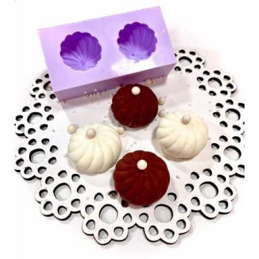 Imagem de F1193 molde de silicone brigadeiro, docinhos confeitaria biscuit - con