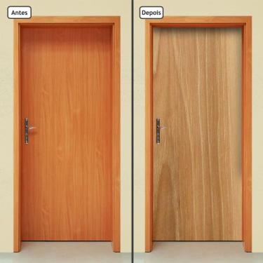 Imagem de Adesivo Decorativo de Porta - Madeira - 726cnpt - Allodi