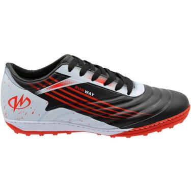 Imagem de Chuteira Society Runway Texturizada Confortável Masculina