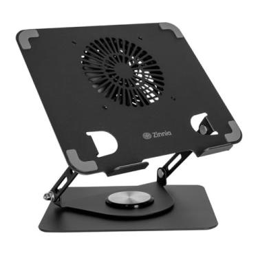 Imagem de Suporte para Notebook Zinnia Aria | Até 17,3 Pol | Preto | ZNO-ARI-AL01