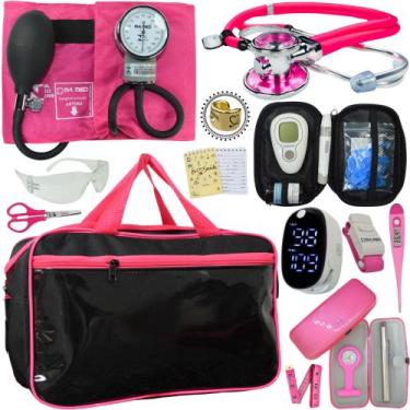 Imagem de Kit Enfermagem Premium Basico - Love Saude, ROSA PAMED