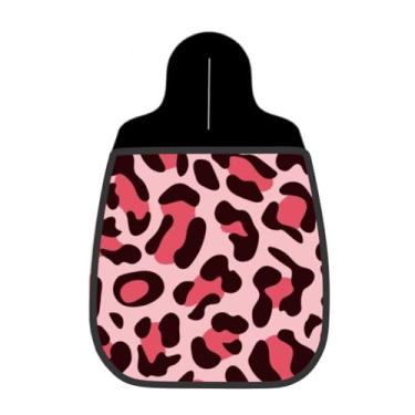 Imagem de Lixeira De Carro Organizador Lixinhocar Onça Pintada Rosa