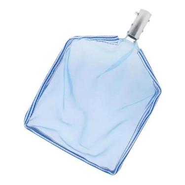 Imagem de 2X Peneira Para Piscina Metálica Coador Cata Folha Resistent