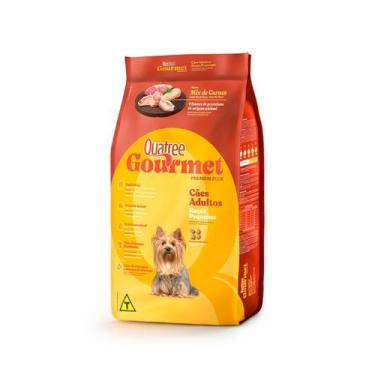 Imagem de Ração para Pet Cachorros Quatree Gourmet Adultos RP 10,1kg