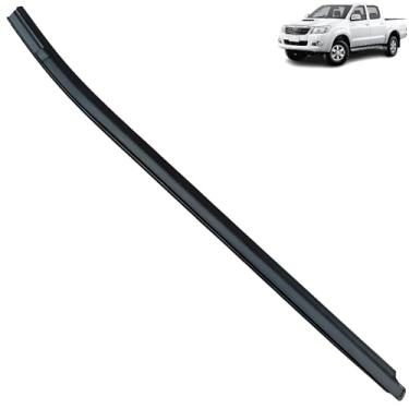 Imagem de Pestana Externa Moldura Borracha Guarnição Acabamento Porta Traseira Direita Passageiro Hilu x 2005 2006 2007 2008 2009
