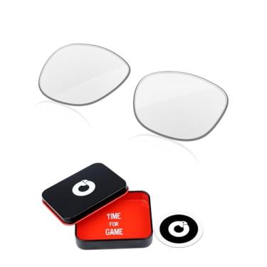 Imagem de OWORK Lentes de reposição de policarbonato para óculos de sol Ray-Ban Meta Wayfarer RW4008 53 mm - Eclipse Titanium Photochromic