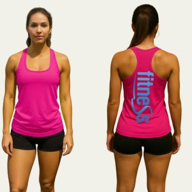 Imagem de camiseta regata Dray fit Feminina Academia  Leve e Moderna - VALENTINA
