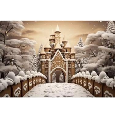 Imagem de Painel Fundo de decoração tema Natal Em Tecido 2,20 X 1,70m (21 Modelos de Paineis) (18)