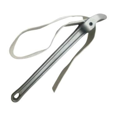 Imagem de FashionCha Abridor de Cinta com óleo, Chave de Tubo com Cabo Ergonômico, Antiderrapante, Chave de Cinta de Nylon Ajustável Multiuso com óleo, 6 Mm de Espessura, Tamanho real