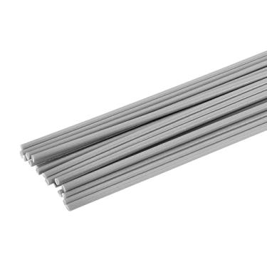 Imagem de HARFINGTON 2 conjuntos (10 peças) hastes de solda de plástico de 20 cm tiras de soldagem redondas TPO hastes de soldagem para para-choques de carro, caiaque, reparo diário, para-choques de plástico