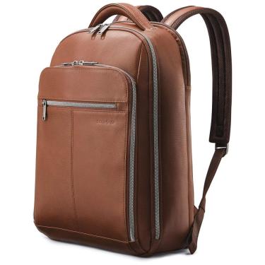 Imagem de Mochila Clássica de Couro para Laptop, SAMSONITE 126037 1221, Marrom