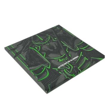 Imagem de Papel Alumínio Reforçado Monte Verde 50 Folhas 16x16 cm  Uso Geral e A