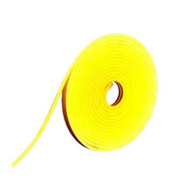 Imagem de Kit 2 Metros Fita De Led Neon Taschibra 8w/m Ip65 12v 2200k âmbar