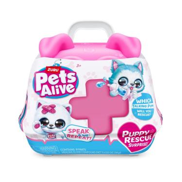 Imagem de Resgate de Filhotes Surpresa - Pelúcia Pets Alive Puppy Rescue