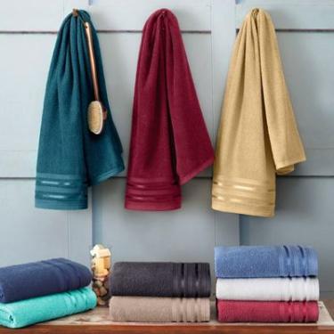 Imagem de TOALHA DE BANHO PRATA DANTE INDIGO SANTISTA