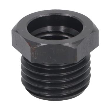 Imagem de Adaptador de mandril de torno, aço 45, rosca fêmea macho de 33 mm 25 mm, multifuncional, aumenta a eficiência do torno, adaptador de máquina de torno de madeira para torneamento, lixamento, perfuração