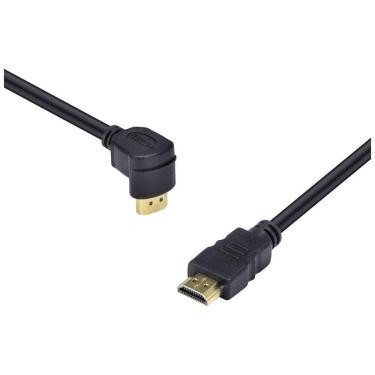 Imagem de Cabo Hdmi 2.0 4k 1 Conector 90º 2 Metros H2090-2