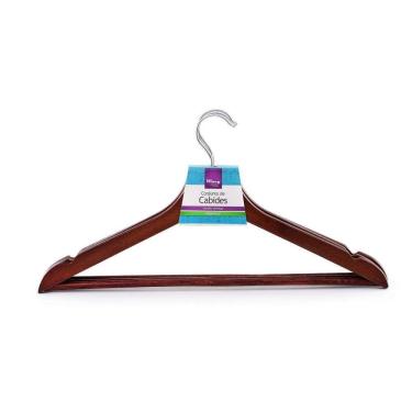 Imagem de Conjunto De Cabide Madeira 43Cm E Peças