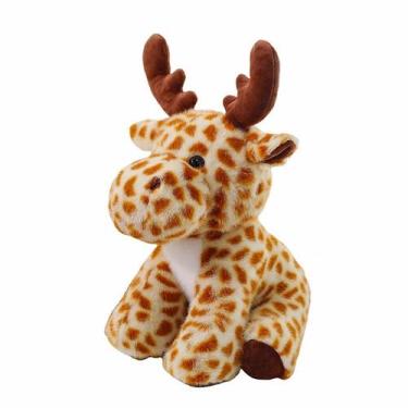 Imagem de Boneca de pelúcia Cartoon Deer Stuffed Animal de 33 cm para crianças -