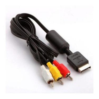 Imagem de Cabo Av (Rca) Áudio E Vídeo Playstation 1 2 3 Ps1 Ps2 Ps3