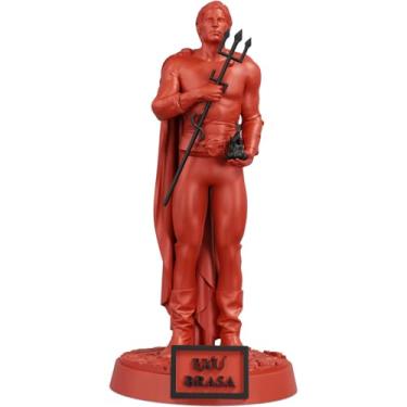 Imagem de Estátua Exu Brasa Umbanda Candomblé (Cor Sanguis Obscurus)