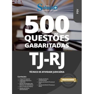 Imagem de Caderno de Questões TJ-RJ - Técnico de Atividade Judiciária - 500 Ques