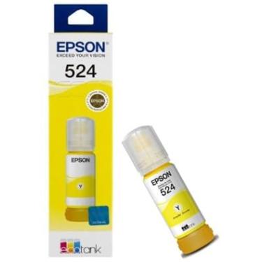 Imagem de Garrafa Refil Tinta E coTank T524420 Pigmentada - L6490,L6580,L15150,L15160 (O r iginal) (AMARELO)