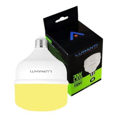 Imagem de Lâmpada Bulbo Led Alta Potência 30W E27 Quente - Lumanti, Bivolt