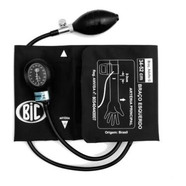 Imagem de Esfigmomanômetro Para Obeso Com Braçadeira 34 X 52 Cm - Bic