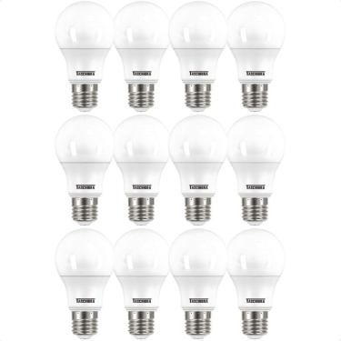 Imagem de Kit 12 Lâmpadas Led Bulbo Tkl 9w Taschibra E27 Bivolt 6500k Frio